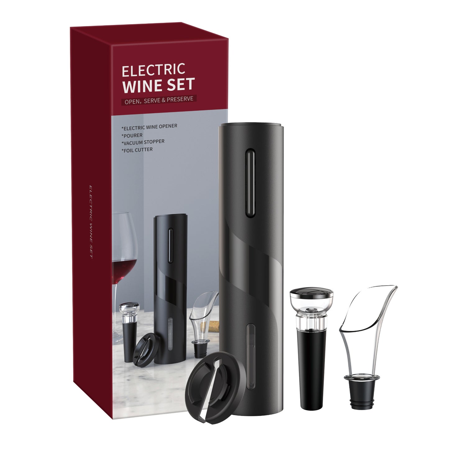 USB Rechargeable Electronic Wine Bottle Opener